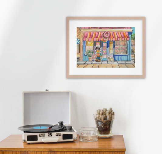 Original Art | Le'Go Get Donuts