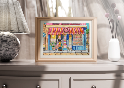 FREE PRINT | Le'Go Get Donuts